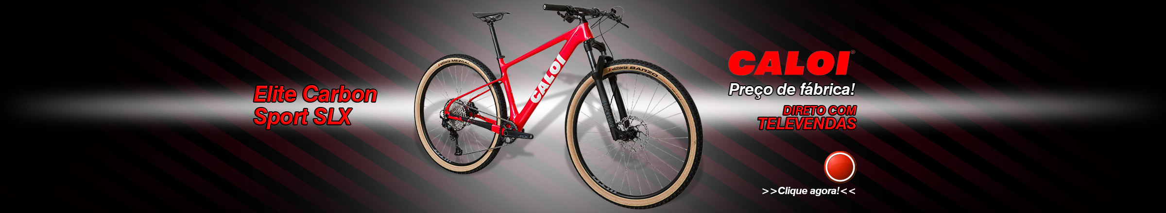 Bicicleta Caloi Elite Carbon Sport SLX