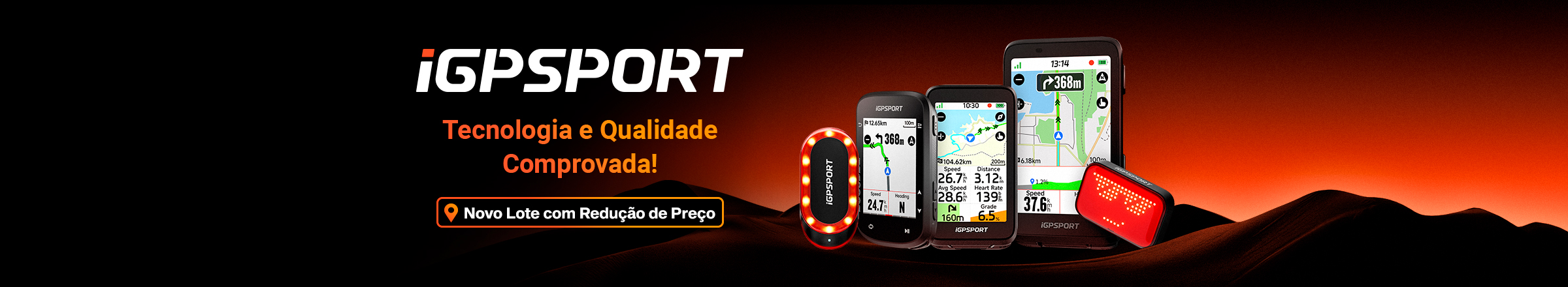 iGPSPORT - Tecnologia e Qualidade Comprovada!