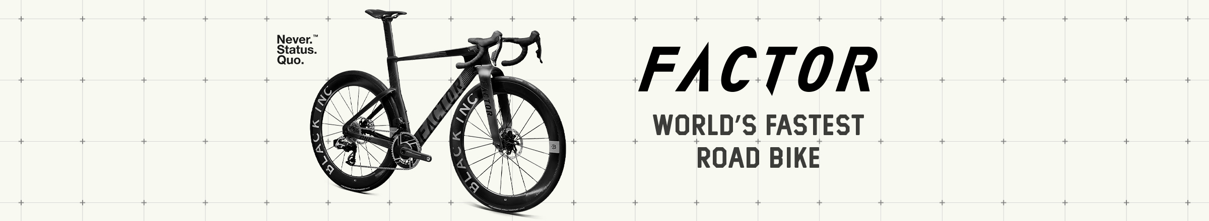 Factor World’s Fastest Road Bike