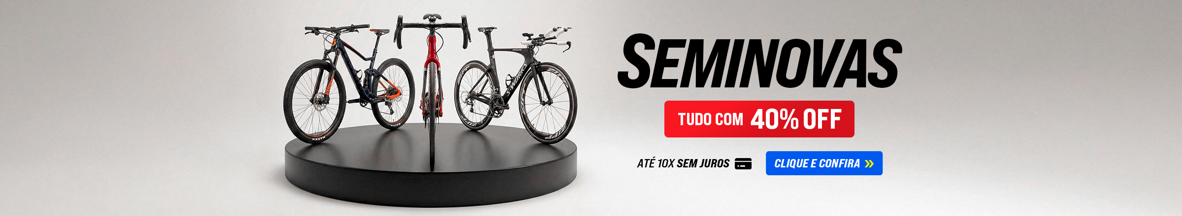 Bikes Seminovas Tudo Com 40% OFF