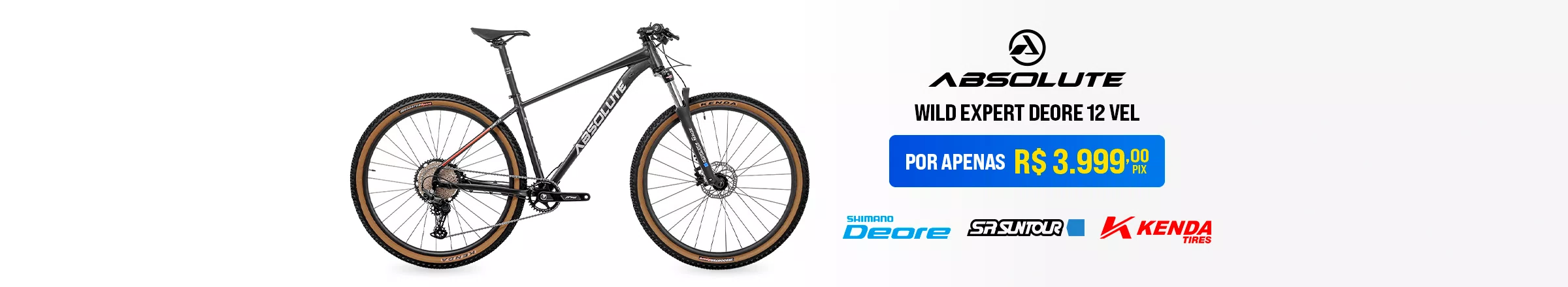 Bicicleta Absolute Wild Expert Boost Deore 12 vel