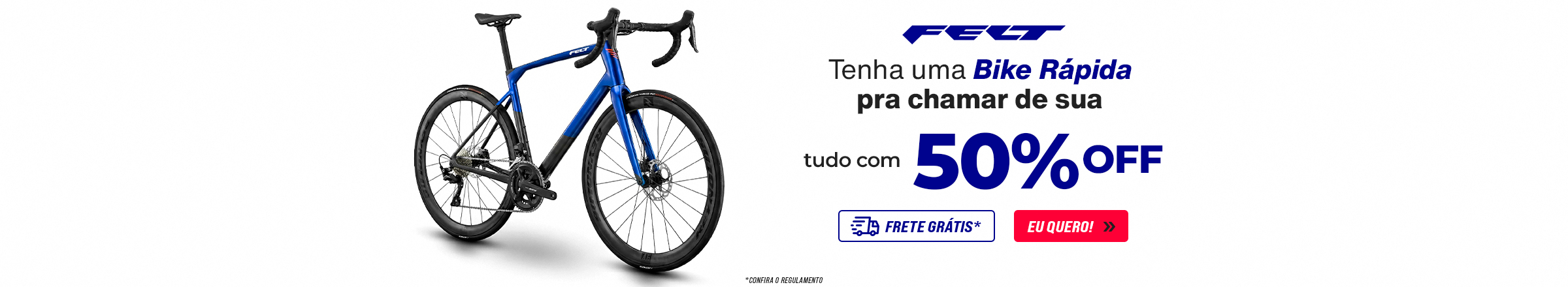 Bicicletas FELT Tudo com 50% OFF