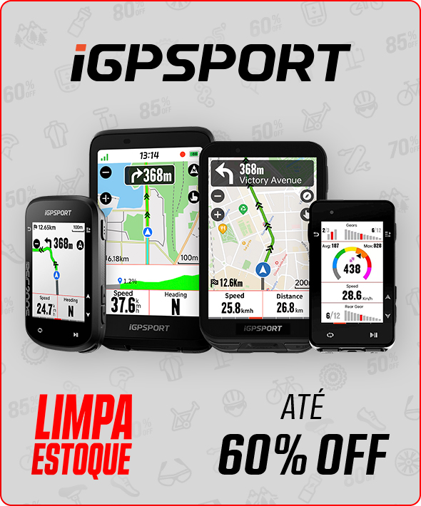 iGPSPORT Até 60% OFF