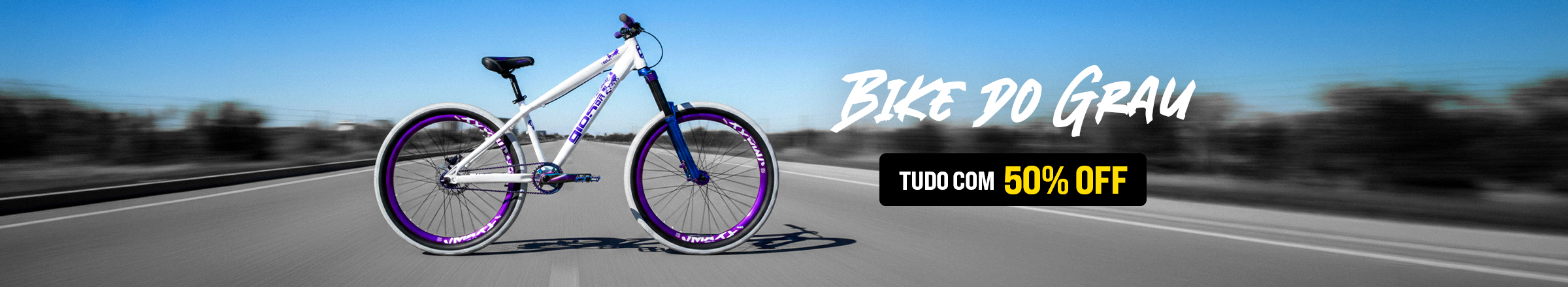 Bike do Grau Tudo Com 50% OFF