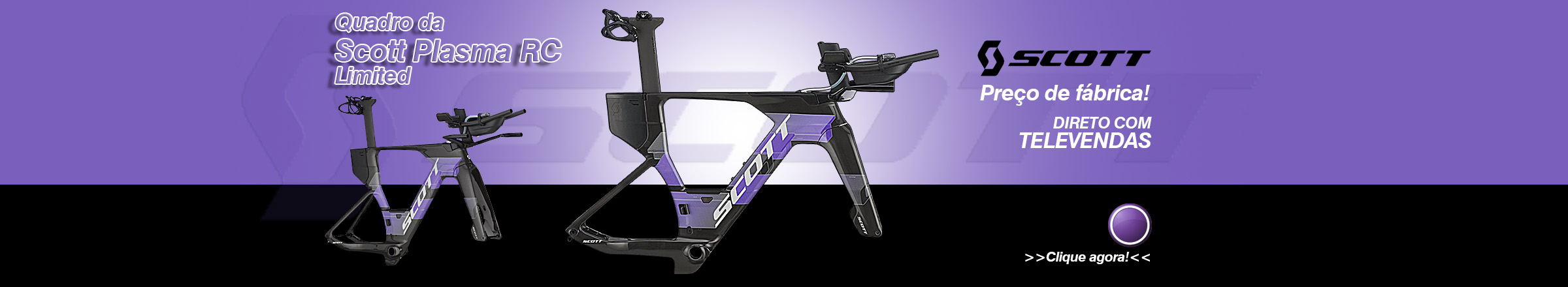 Quadro de Bicicleta Scott Plasma RC Limited
