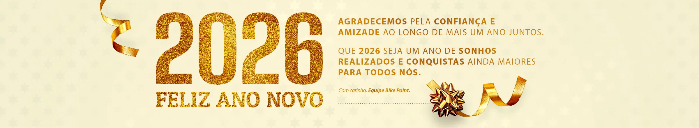 Feliz Ano Novo Bike Point