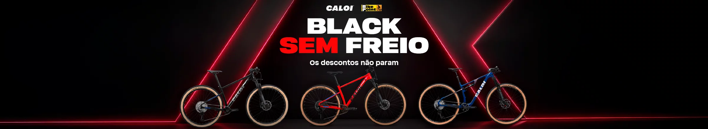 Caloi Black Sem Freio Bike Point