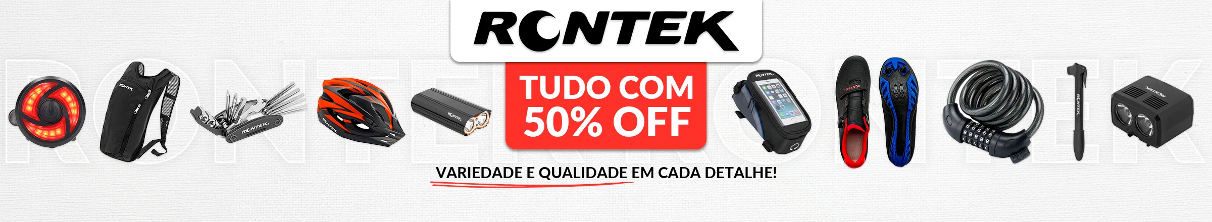 Rontek Tudo Com 50% OFF