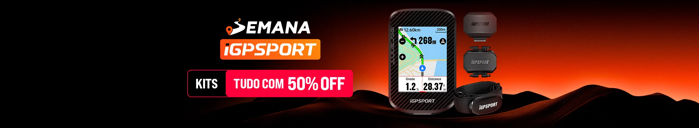 Kits iGPSPORT Tudo Com 50% OFF