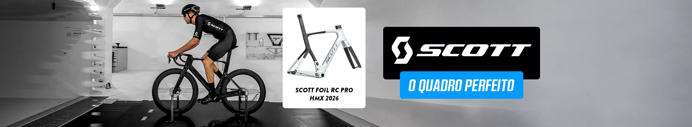 Quadro Scott Foil RC Pro HMX Branco 2026