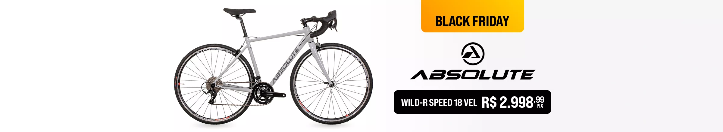 Bicicleta Absolute Wild-R Speed 60% OFF