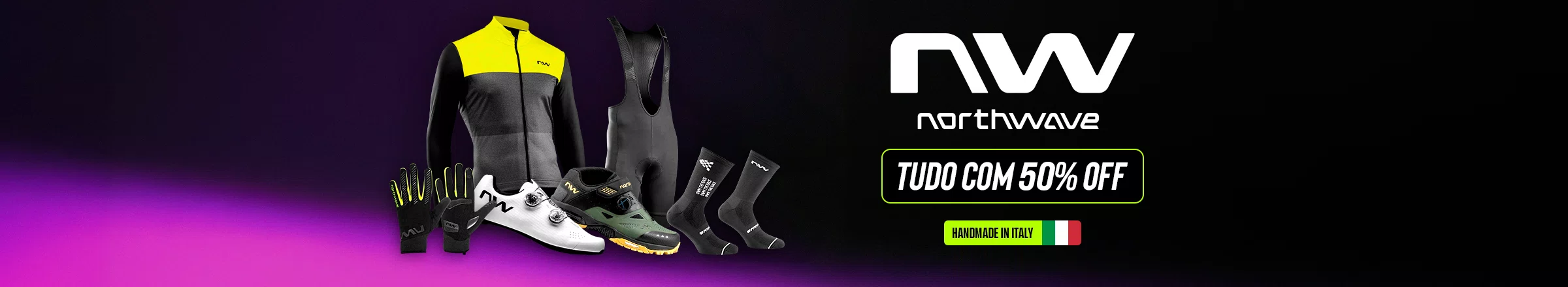 Vestuário Northwave 50% OFF