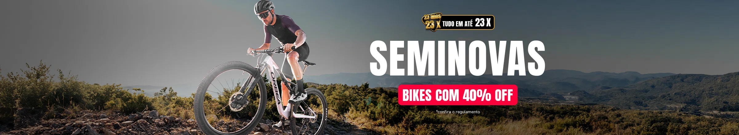 Bikes Seminovas Até 23 Vezes