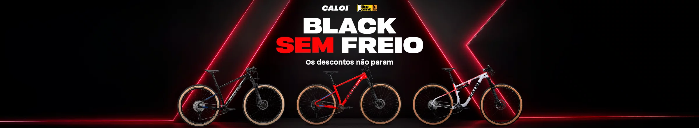 Caloi Black Sem Freio Bike Point