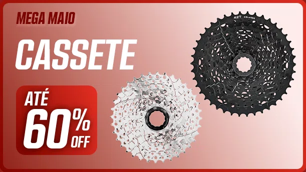 Cassetes Até 60% OFF