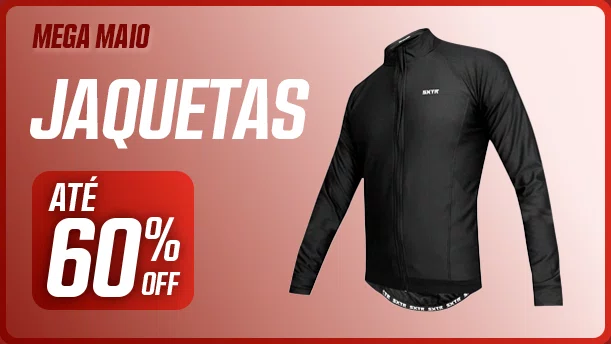 Jaquetas de Ciclismo Até 60% OFF