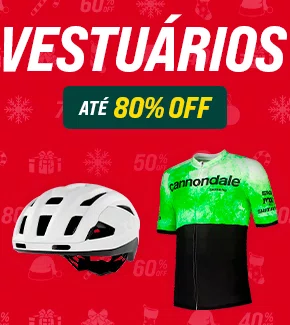 Vestuário Até 80% OFF