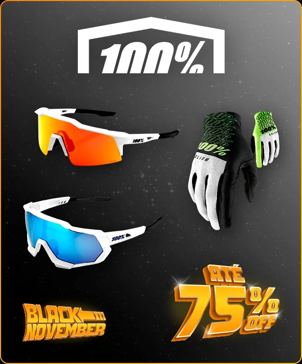 Óculos 100% Até 75% OFF