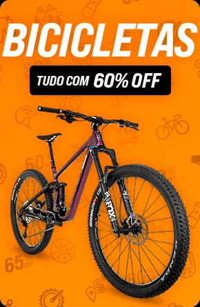 Bicicletas Até 60% OFF