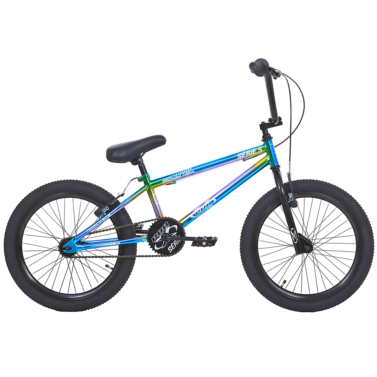 Bicicleta Pro X BMX Aro 20 Série 5 Rainbow Bike Point