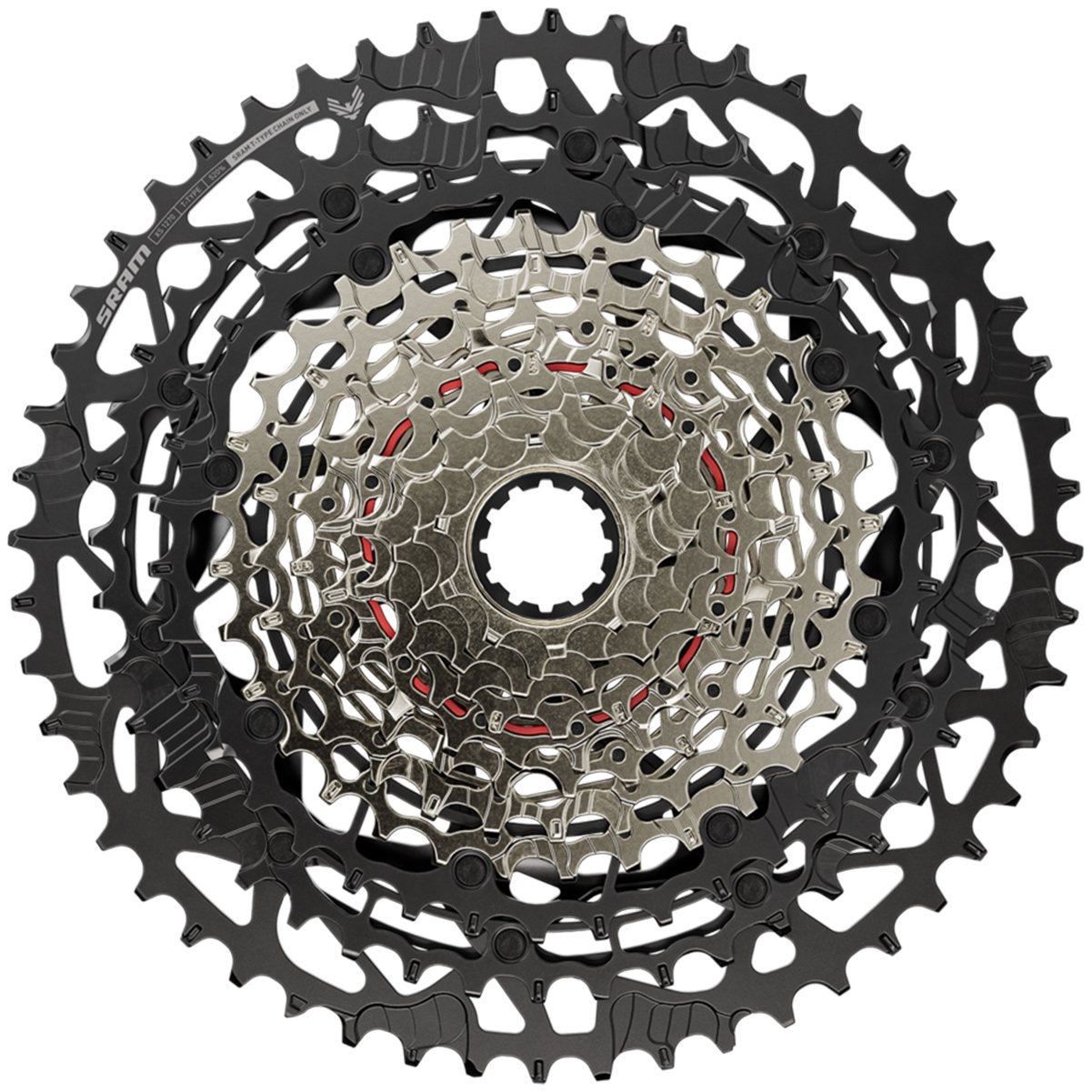 SRAM XS1295 12s T type カセット CS 軽量 Cassete de Bicicleta Sram XS-1270 T-Type A1 10-52 12 vel - Bike Point