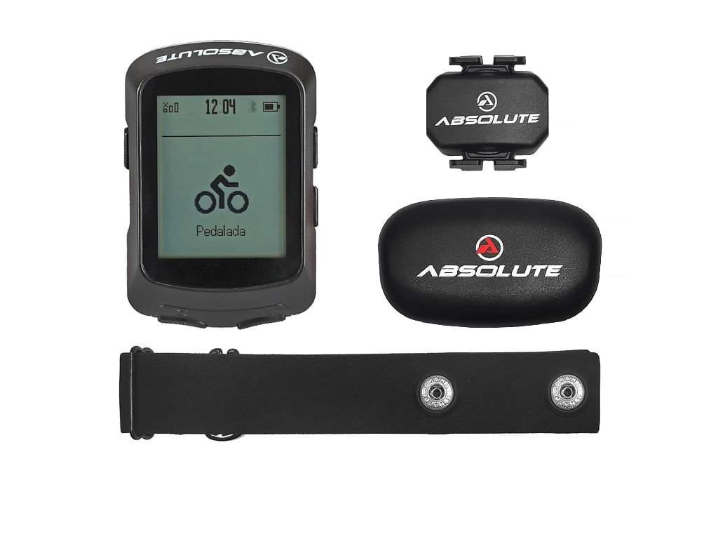 Ciclocomputador com GPS IPX7 7 funções - Absolute