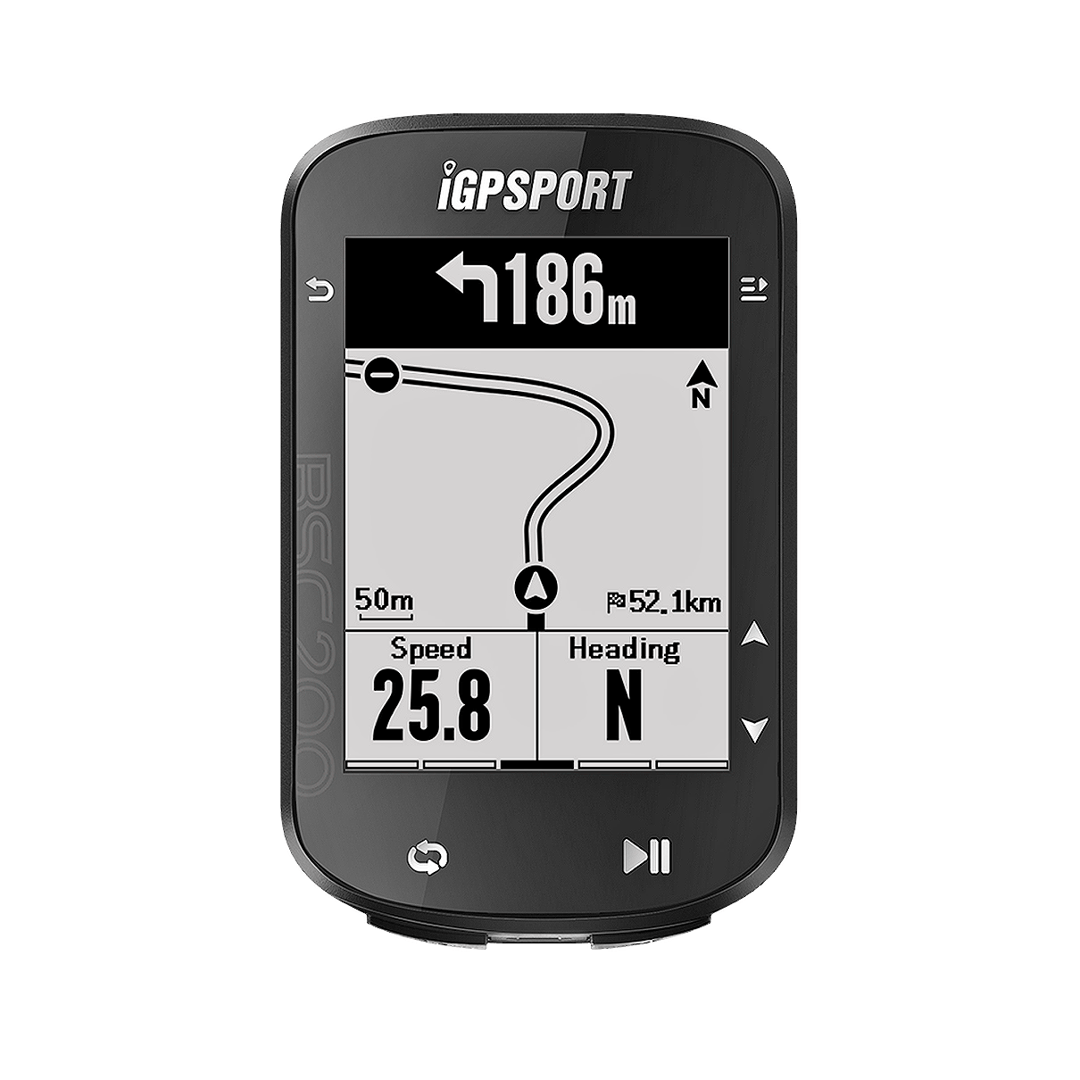 Ciclocomputador com GPS IPX7 7 funções - Absolute