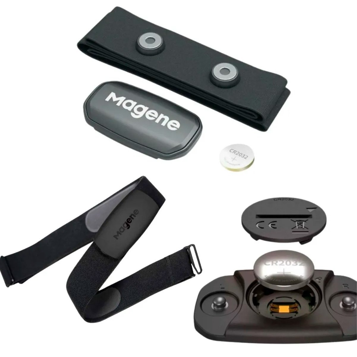 Kit Igpsport com GPS BSC300 e Sensores Cardíaco Cadência