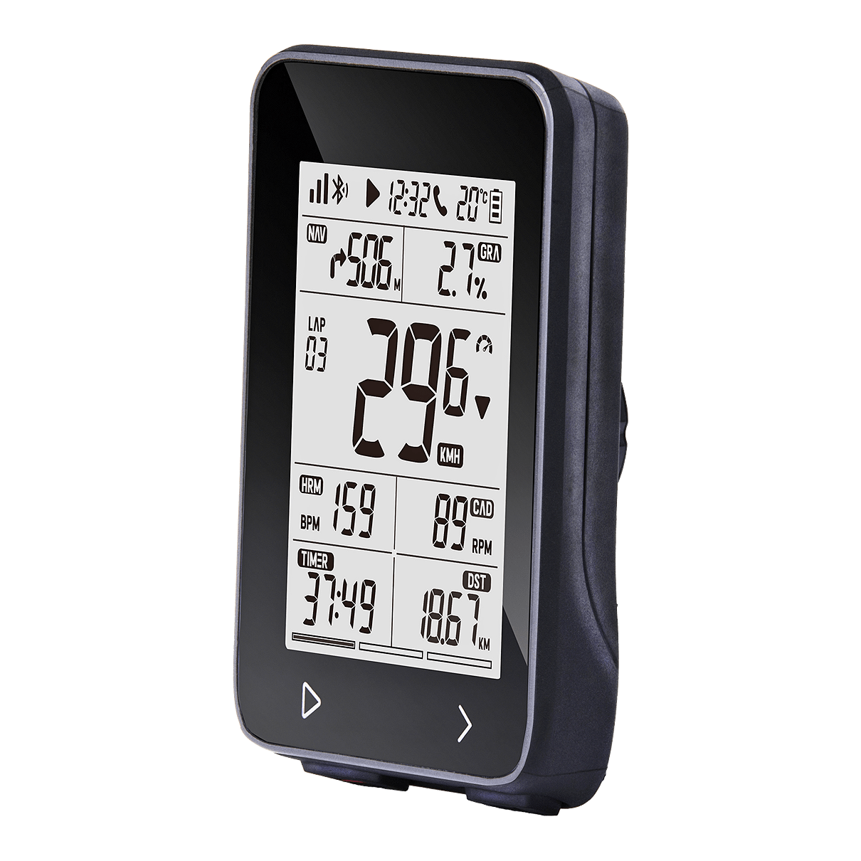 Ciclocomputador com GPS iGPSPORT iGS320 - Bike Point