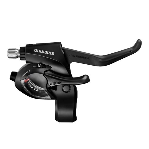 Alavanca de Câmbio de Bicicleta Shimano Tourney ST-EF41 7 vel Direito