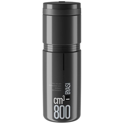 Armazenador Ferramentas de Bicicleta Elite Byasi Cinza 800ml Armazenador Ferramentas de Bicicleta Elite Byasi Cinza 800ml