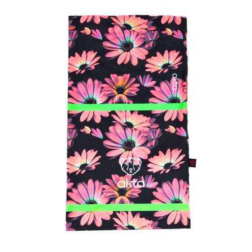Bandana de Ciclismo Akta Floral Monocromática