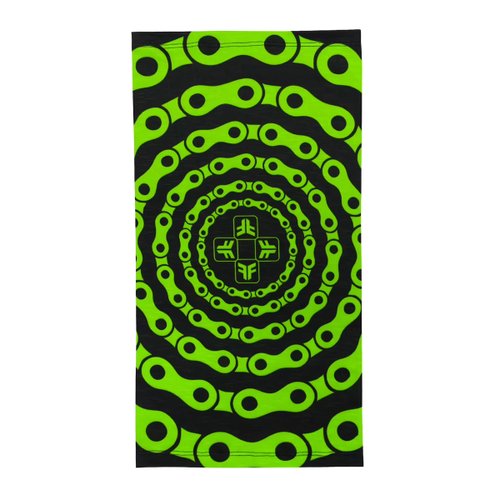 Bandana de Ciclismo Free Force Chains Verde