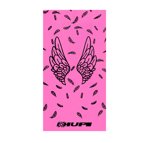 Bandana de Ciclismo Hupi Asas Feminina Rosa