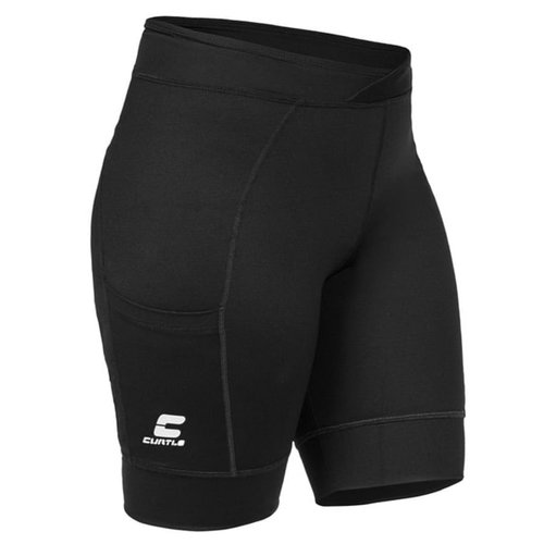 Bermuda de Ciclismo Curtlo 3D Compress Feminina Preta