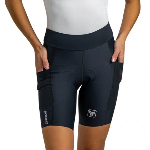 Bermuda de Ciclismo Free Force Endurance Feminina Preto