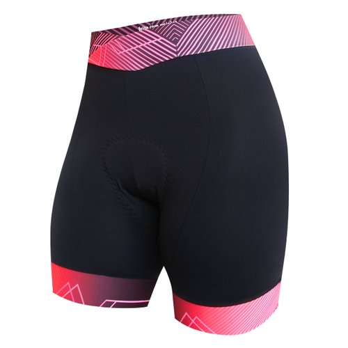 Bermuda de Ciclismo SportXtreme Sport Brava Feminina Preta e Azul