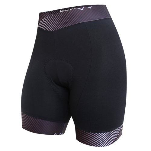Bermuda de Ciclismo SportXtreme Sport Brava Feminina Preta e Cinza