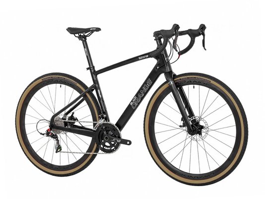 Bicicleta Black Orange Stone Comp Carbon