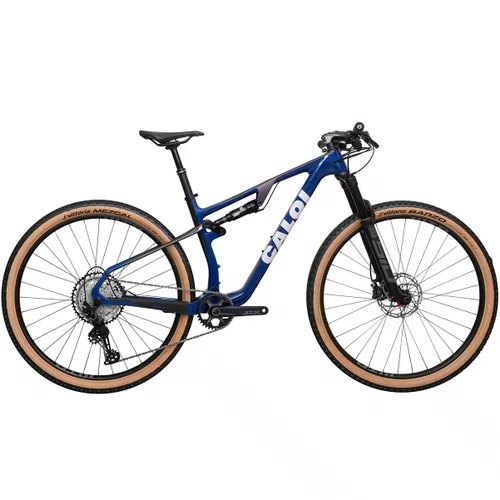 Bicicleta Caloi Elite Carbon FS Sport Azul