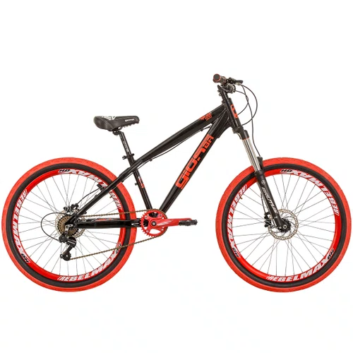 Bicicleta do Grau Gios 4Trix Hidráulica Shimano Suspensão 150mm