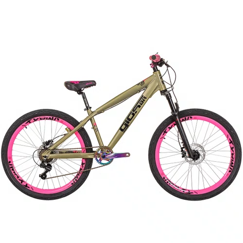 Bicicleta do Grau Gios 4Trix Hidráulica Shimano Suspensão Ar