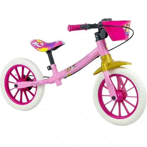 Bicicleta Infantil Nathor Balance Princesas Aro 12