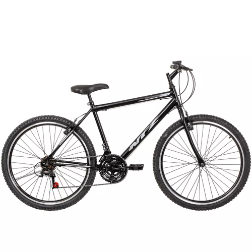 Bicicleta NTZ Mtb Aro 26 18 Vel Preta Bicicleta NTZ Mtb Aro 26 18 Vel Preta
