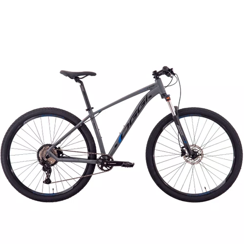 Bicicleta Oggi Hacker HDS 29 Shimano Essa Grafite e Azul