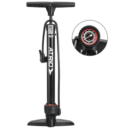 Bomba Ar de Bicicleta Atrio com Manômetro 120 PSI