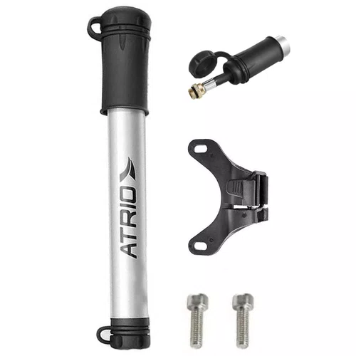 Bomba Ar de Bicicleta ATRIO Mini BI228 Alumínio 100 PSI