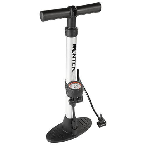 Bomba Ar de Bicicleta Rontek Pro Alumínio com Manômetro 160 PSI