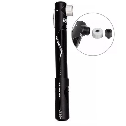 Bomba Ar de Bicicleta Shimano Pro Compact Touring Telescopic 120 PSI