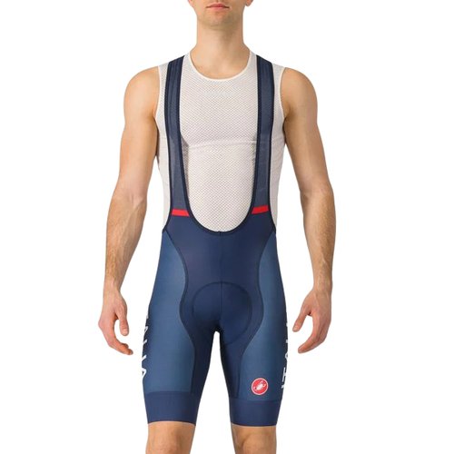 Bretelle de Ciclismo Castelli Team Italia Competizione Azul